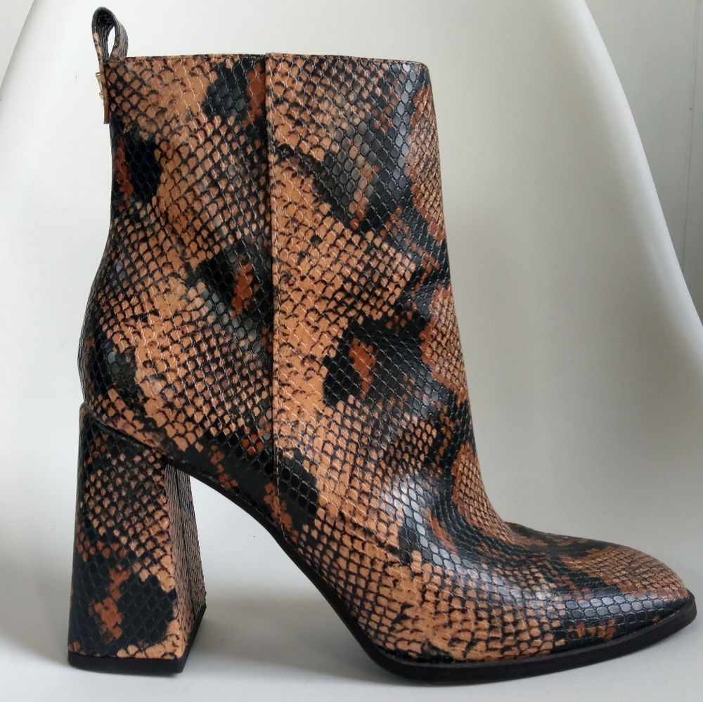 ☆ CIRCUS Pascha Snake Print Ankle Boots